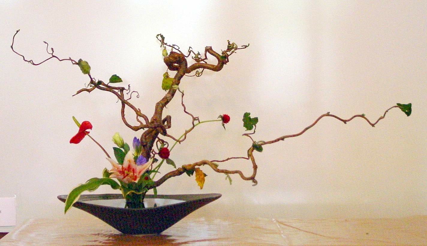 Aranjament de flori Ikebana