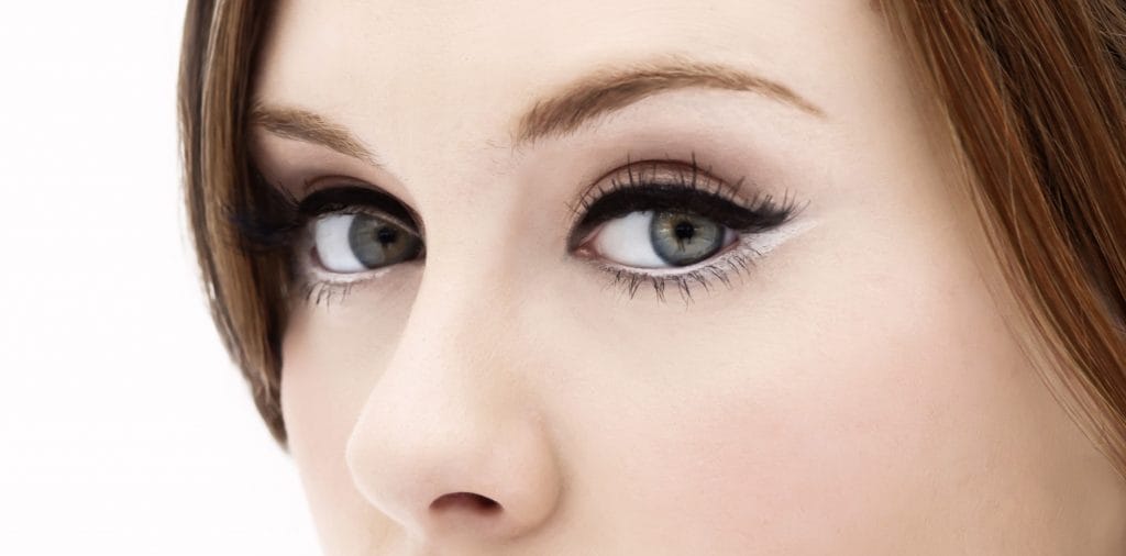Big eyes make up
