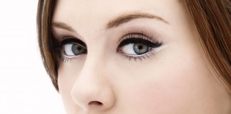 Big eyes make up
