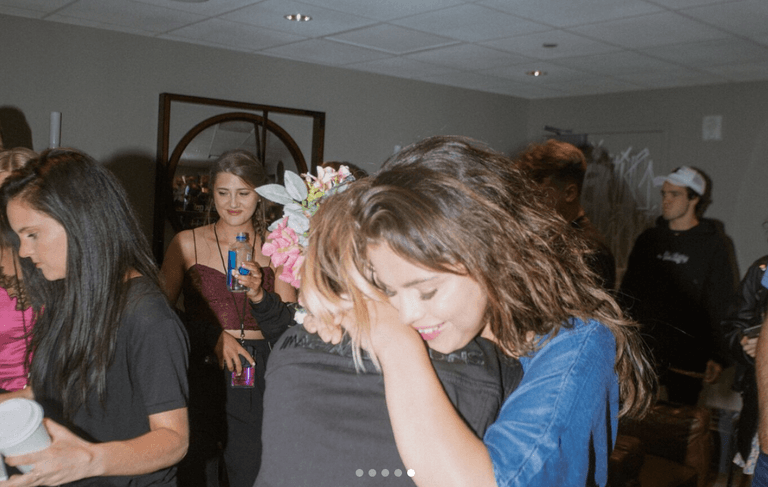 Selena Gomez party instagram